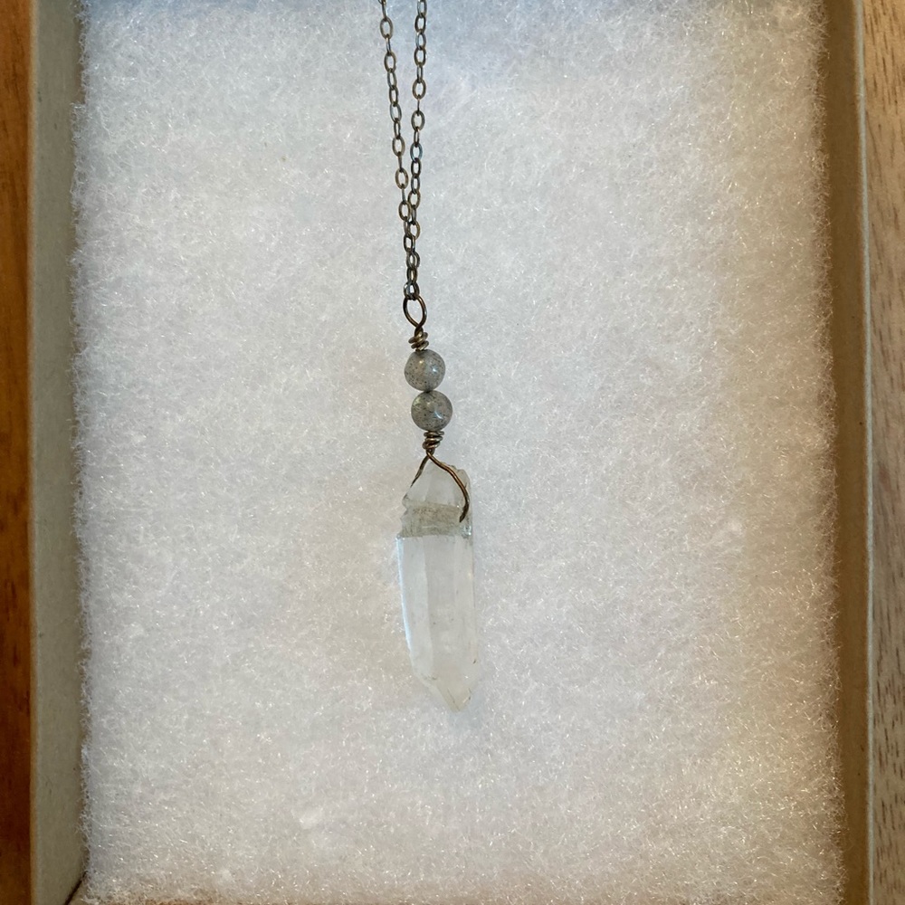 Healing Crystal Gemstone Necklace